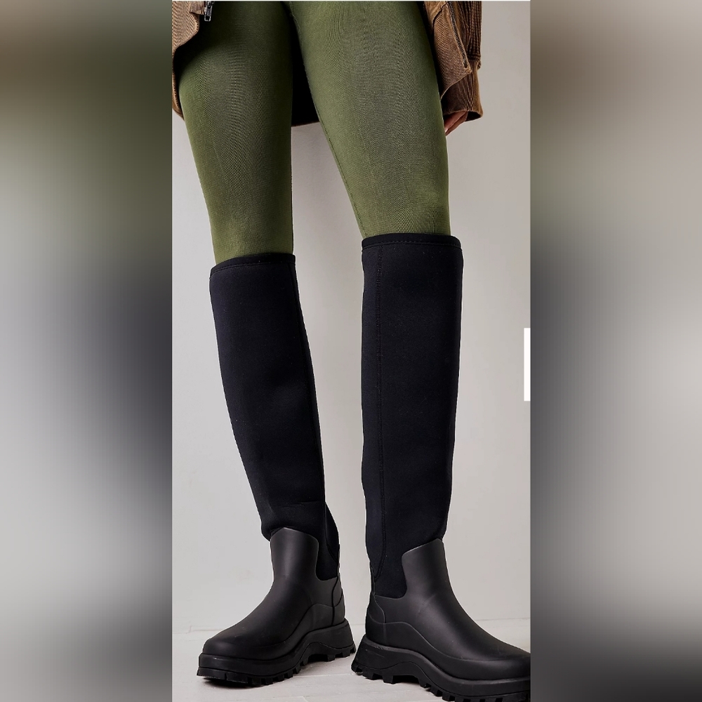 🔥🔥Hunter Women 💃🏾 Over-The Knee City Explorer Creeper Boots